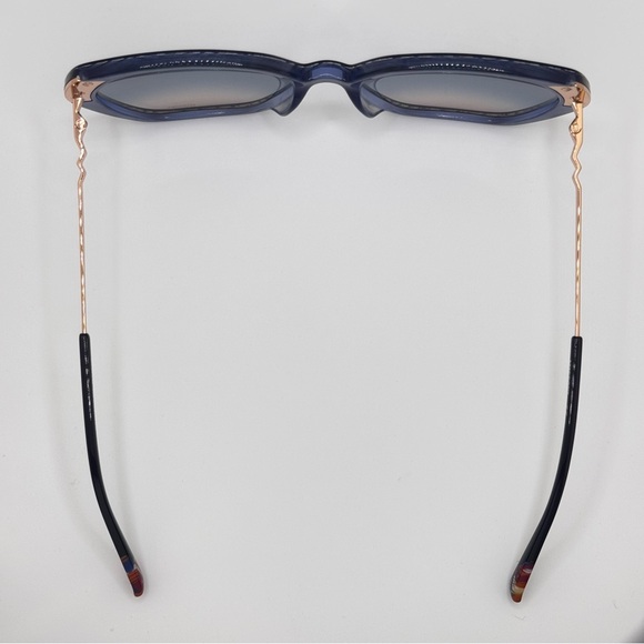 MISSONI - Rose Gold and blue frame sunglasses - NWT - 56-18-145 - giftable - Picture 3 of 12